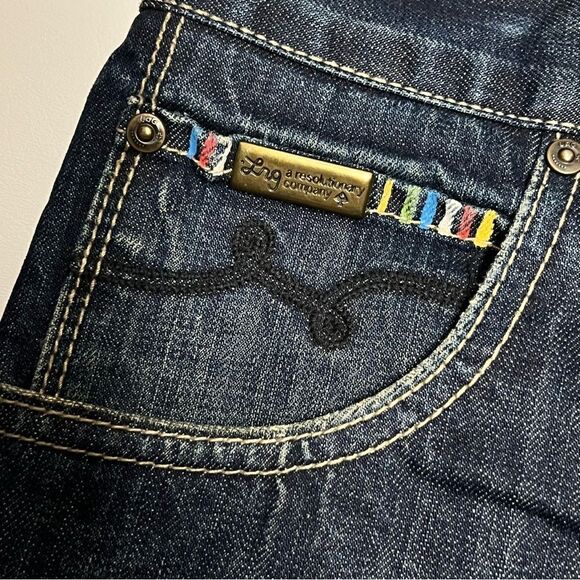 Lrg | Men’s Whispering Effect Bootcut Denim Jeans - Picture 3 of 9